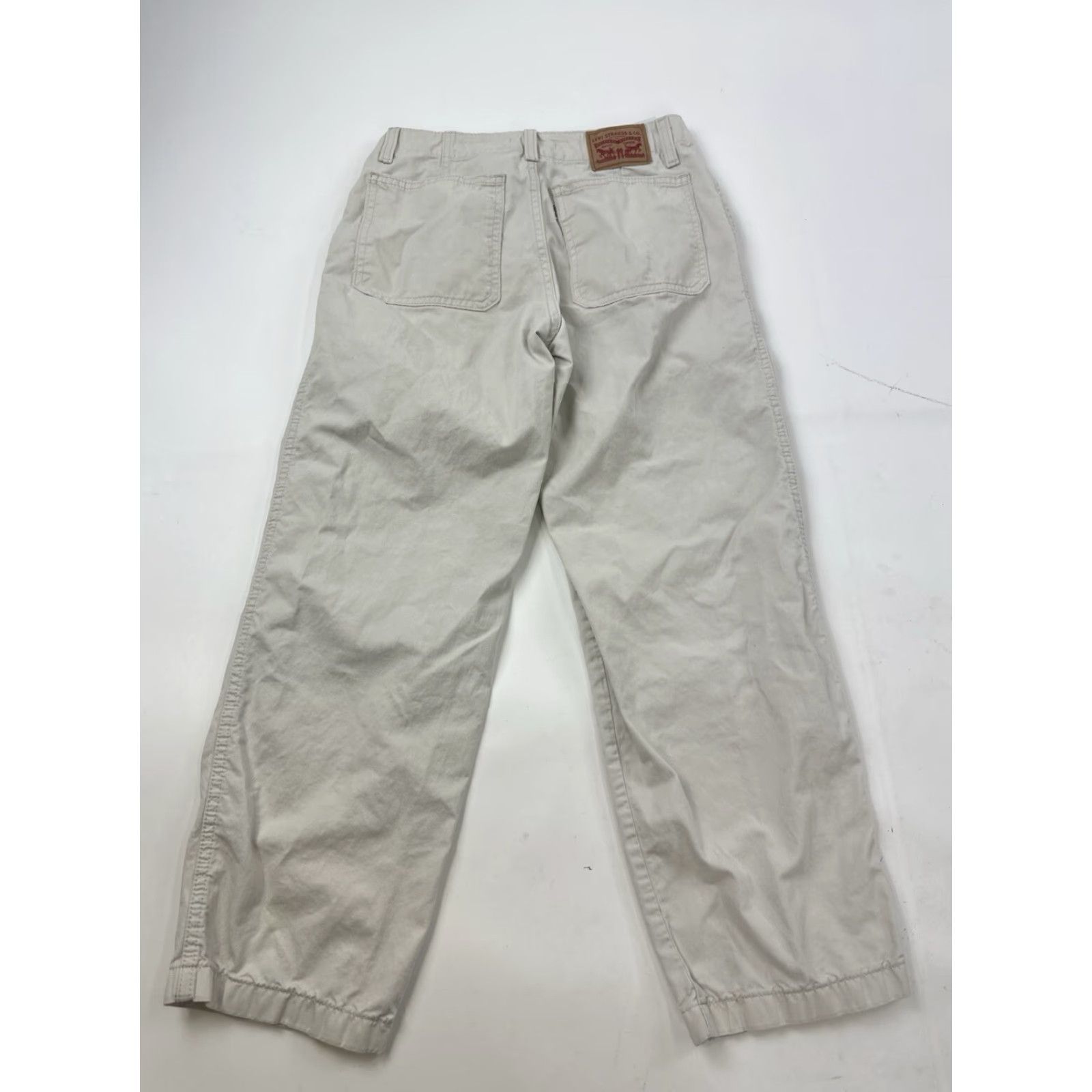 Levi's VINTAGE Levi's Khaki Jeans Women’s 26 Baggy Beige Medium Wash Size 26" / US 2 / IT 38 - 2 Thumbnail