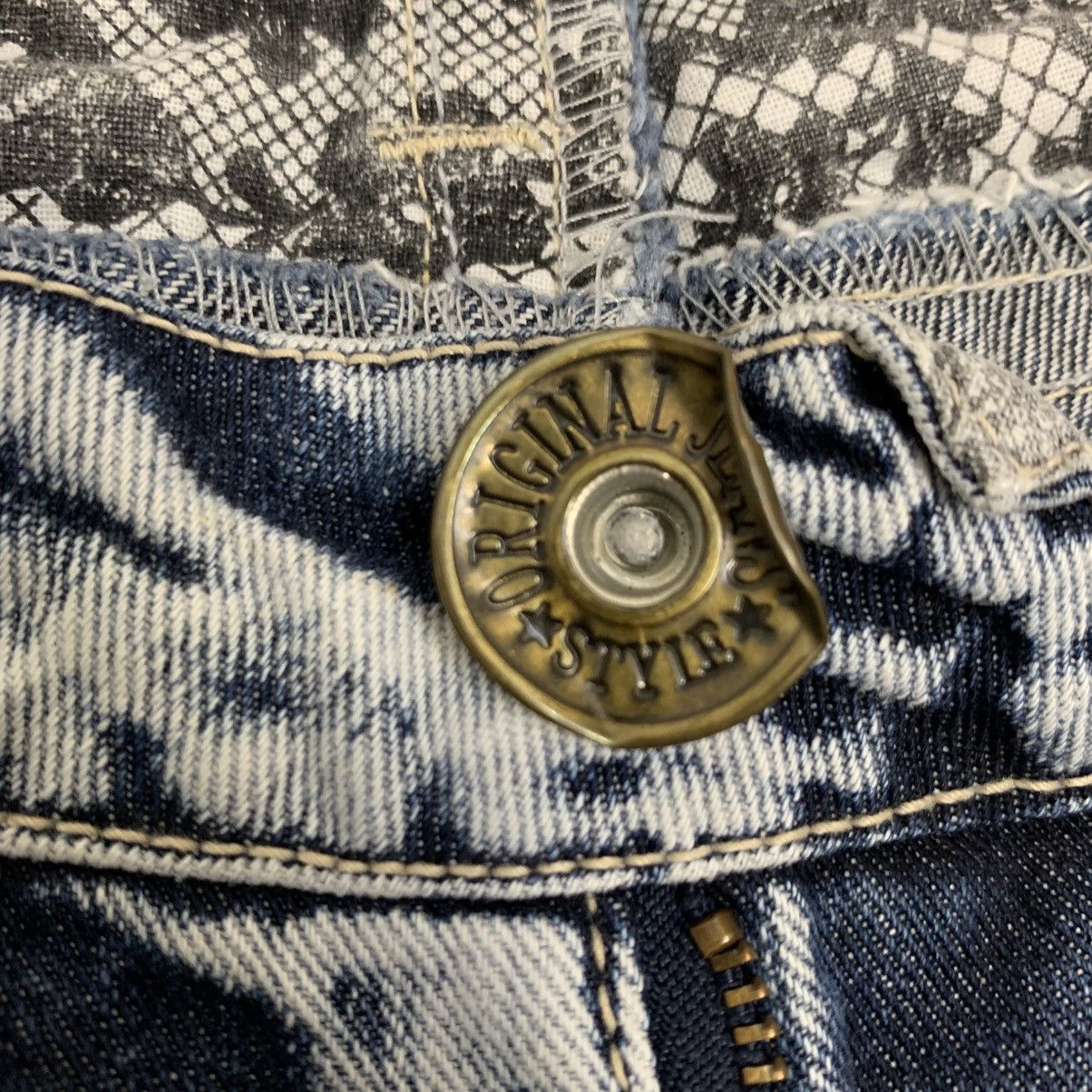 Japanese Brand Rare The Vintage Standard Denim Clawmark Distressed Jeans Size US 29 - 14 Thumbnail