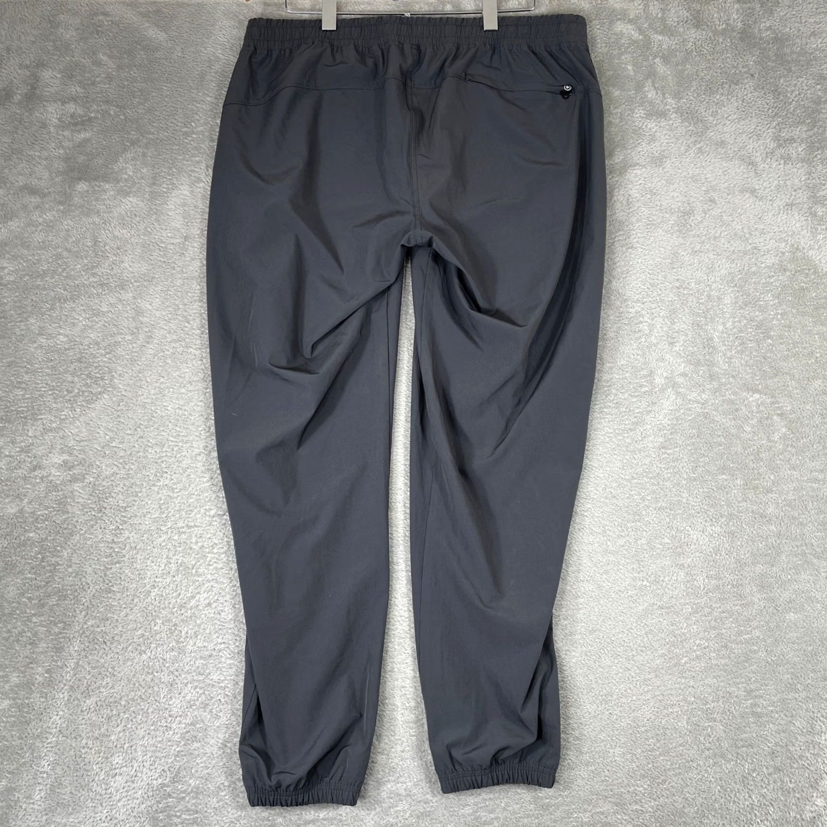 Vintage Backcountry Womens 2XL Gray Stretch Hiking Activewear Jogger Pants Pockets Elastic Waist Tapered Inseam 29" Casual Travel Size 26" / US 2 / IT 38 - 2 Thumbnail