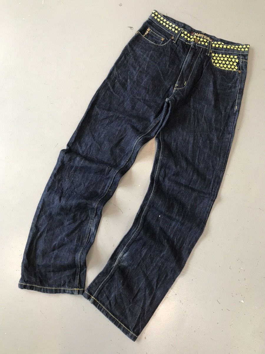 JNCO × Southpole × Vintage Vintage crazy money talks embroidered denim Size US 32 / EU 48 - 4 Thumbnail