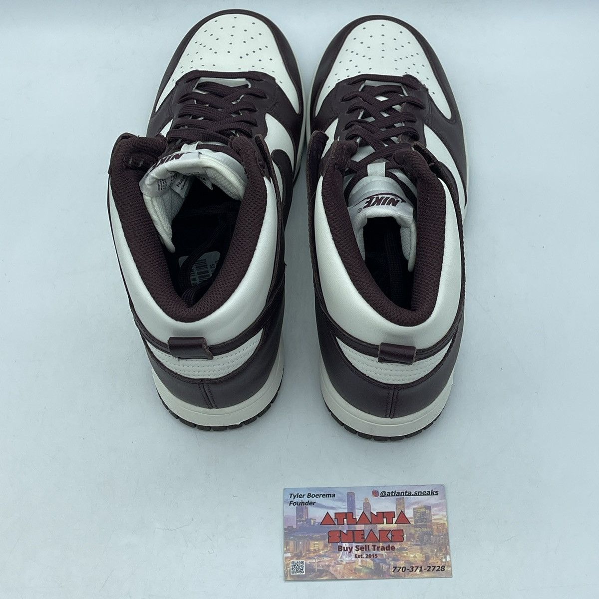 Jordan Brand Wmns air Jordan dunk high burgundy crush Size US 9.5 / IT 39.5 - 6 Thumbnail