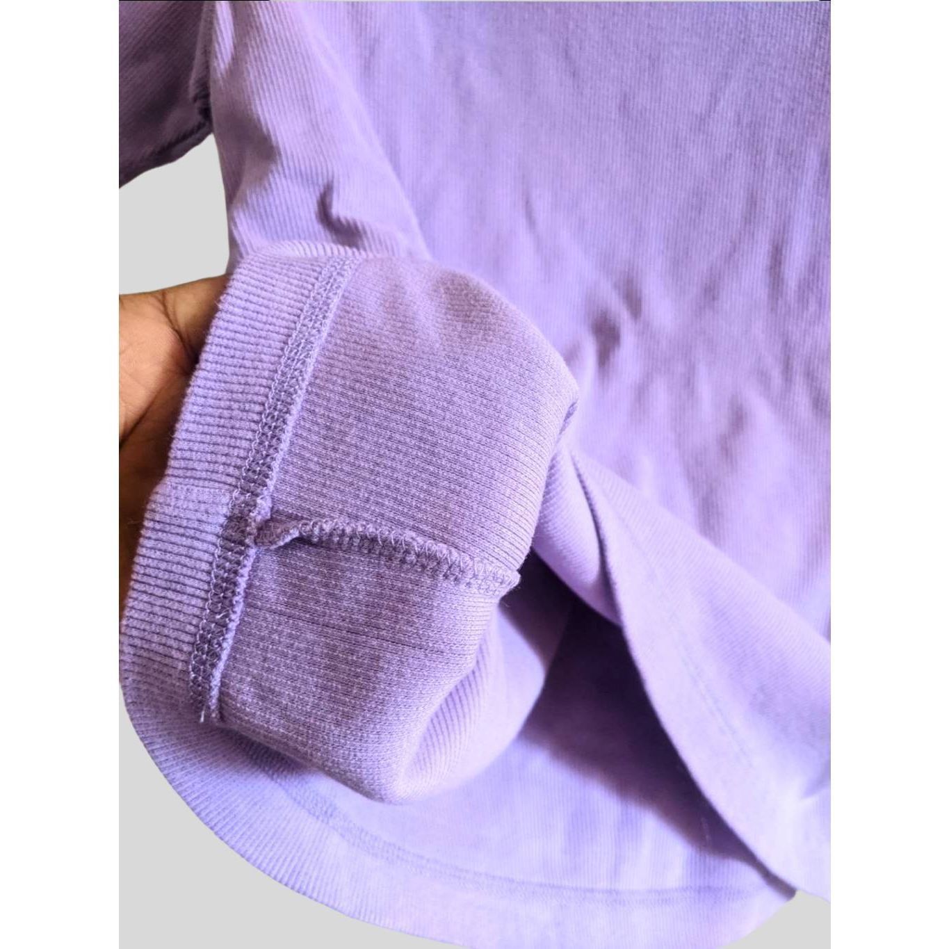 Orvis Orvis Purple Shawl Collar Knit Top Women’s Small Short Sleev Size S / US 4 / IT 40 - 7 Thumbnail