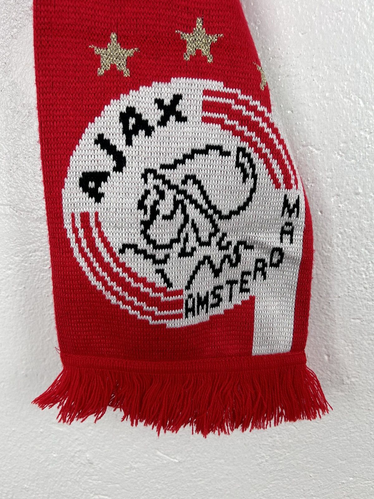 Vintage Vintage Amsterdam AJAX Soccer Football Fanwear Scarf Size ONE SIZE - 2 Thumbnail