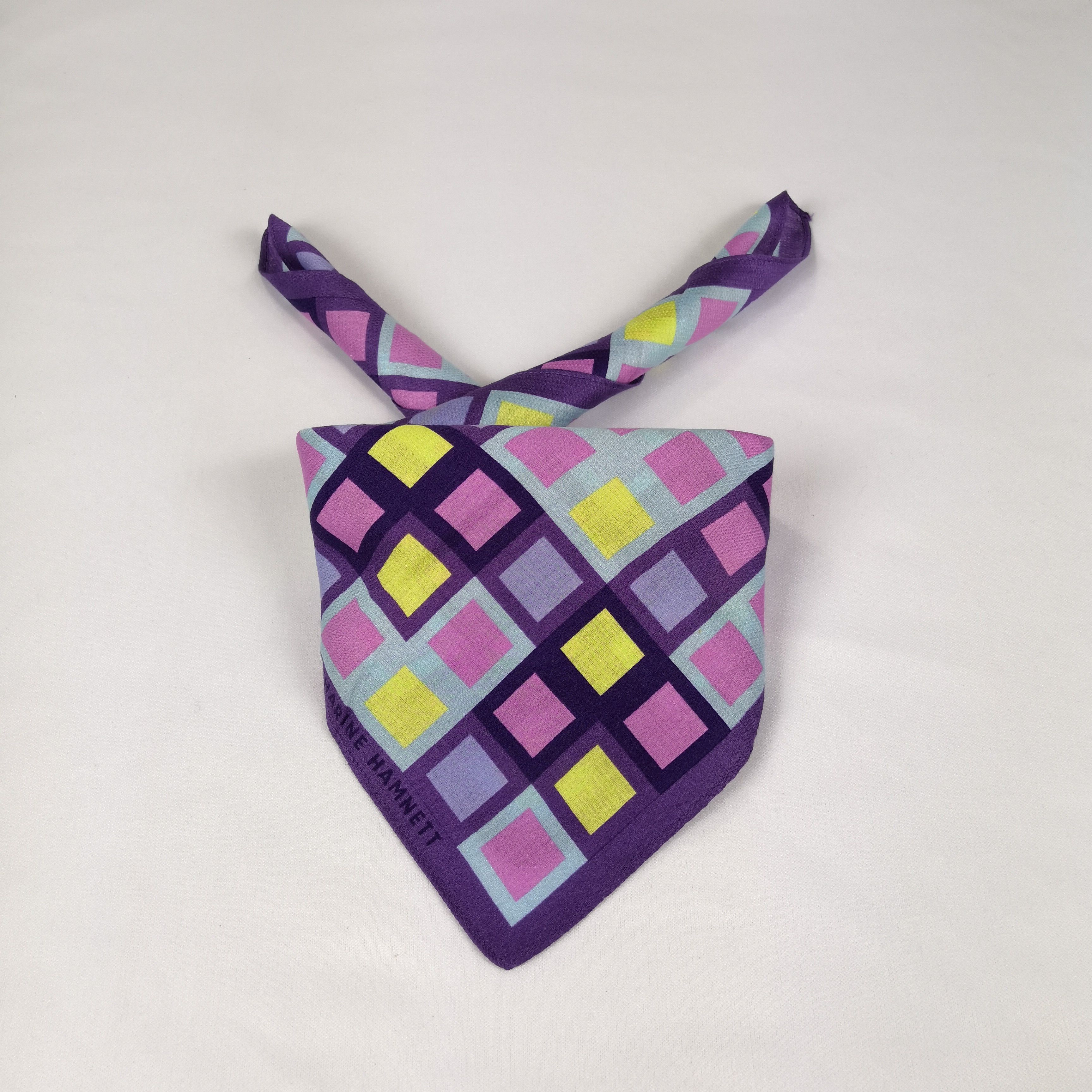 Katharine Hamnett London Vintage Katharine Hamnett Handkerchief Neckerchief Bandana Size ONE SIZE - 1 Thumbnail