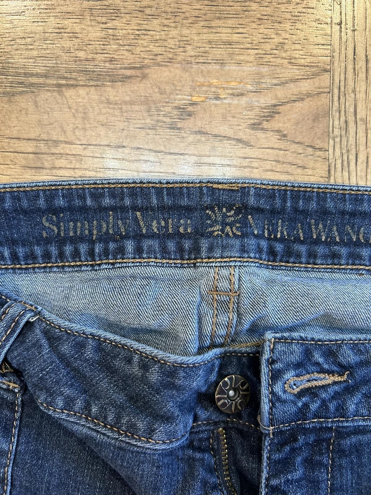 Other Simply Vera Classic Blue Denim Jeans Size 34" / US 12 / IT 48 - 5 Thumbnail