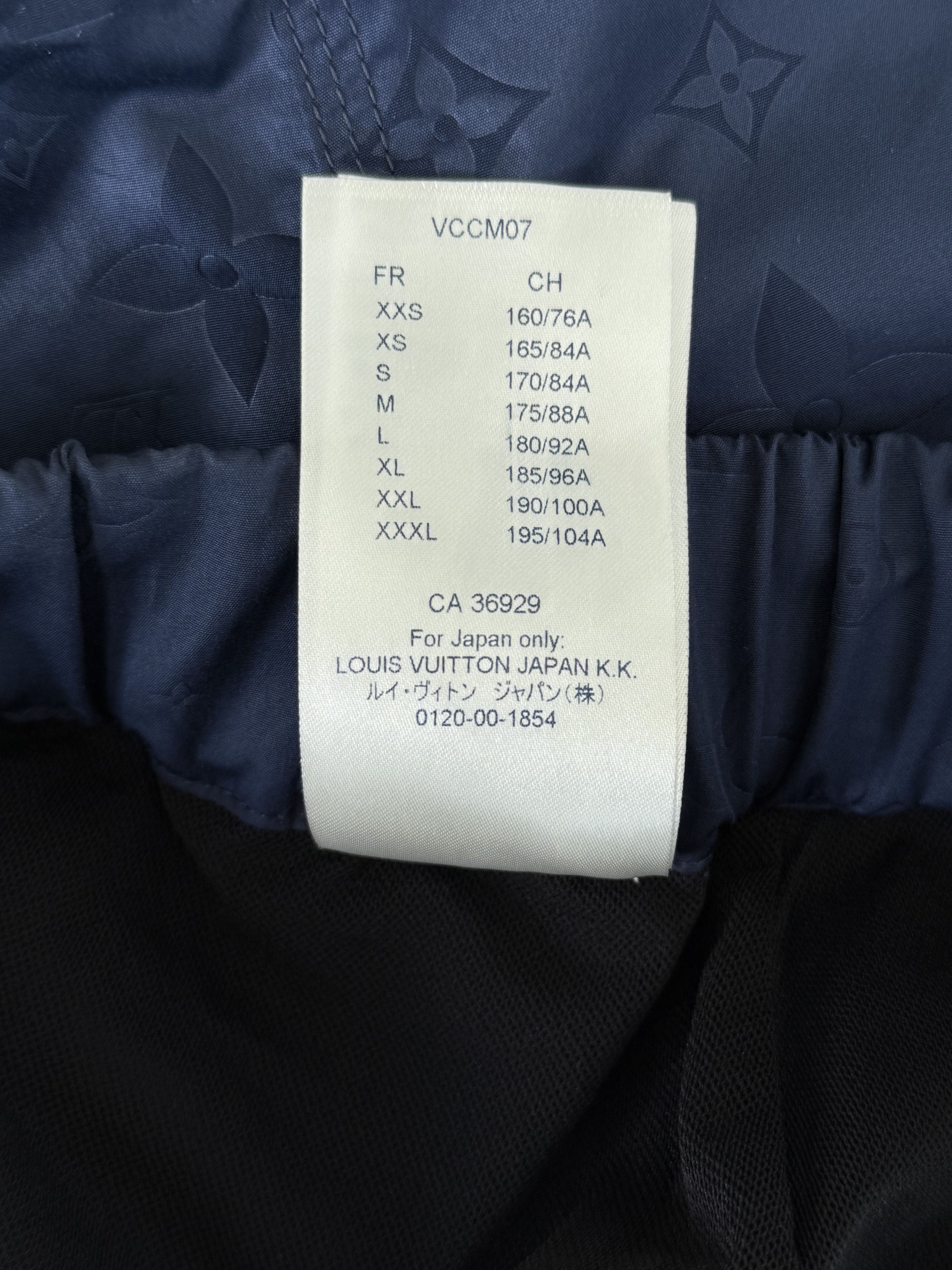 Louis Vuitton Louis Vuitton Navy Monogram Swim Shorts Size US 34 / EU 50 - 6 Thumbnail
