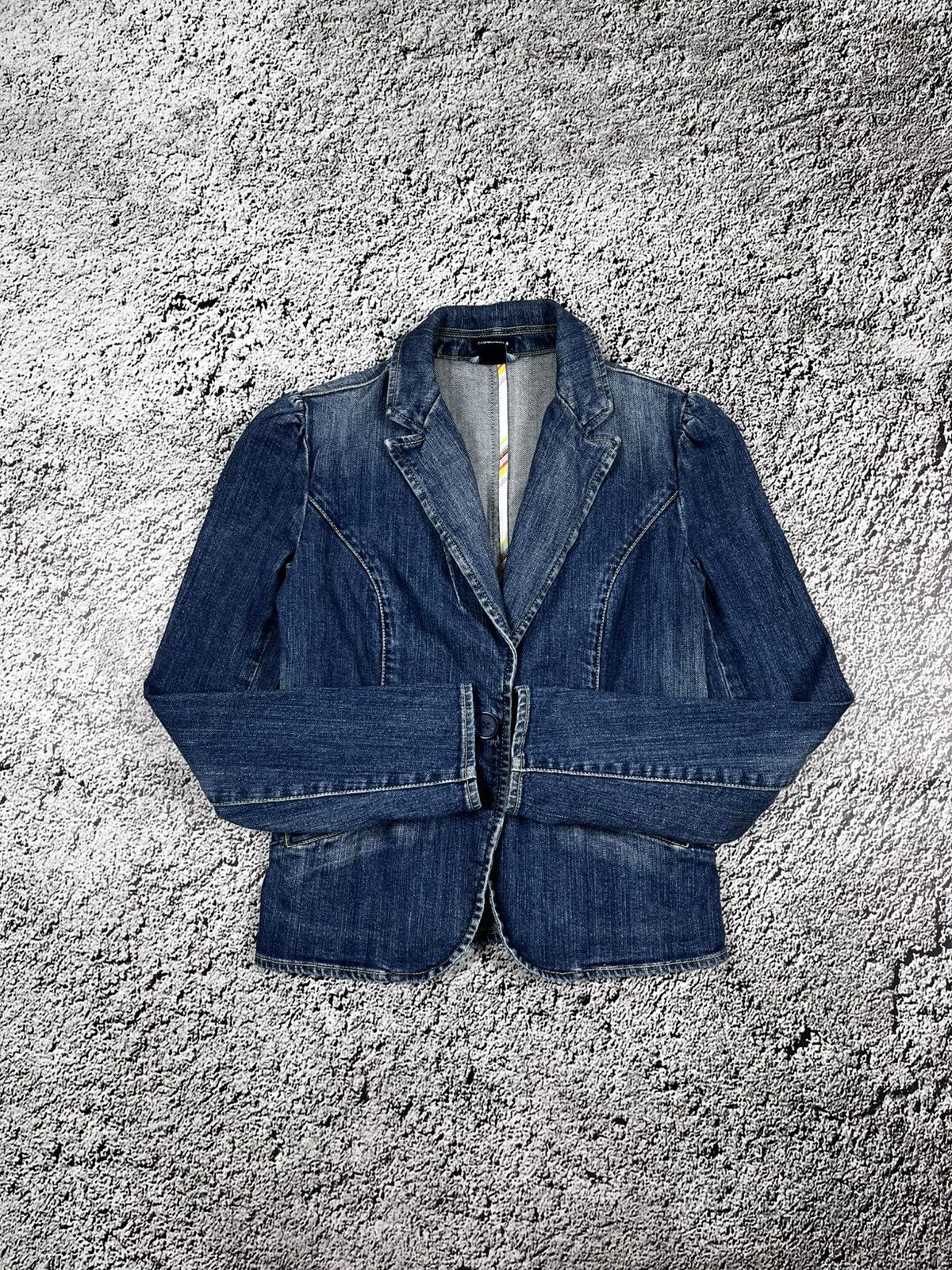 Gap Vintage Y2K Gap denim jacket streetwear grunge size 6 Size XS / US 0-2 / IT 36-38 - 4 Thumbnail