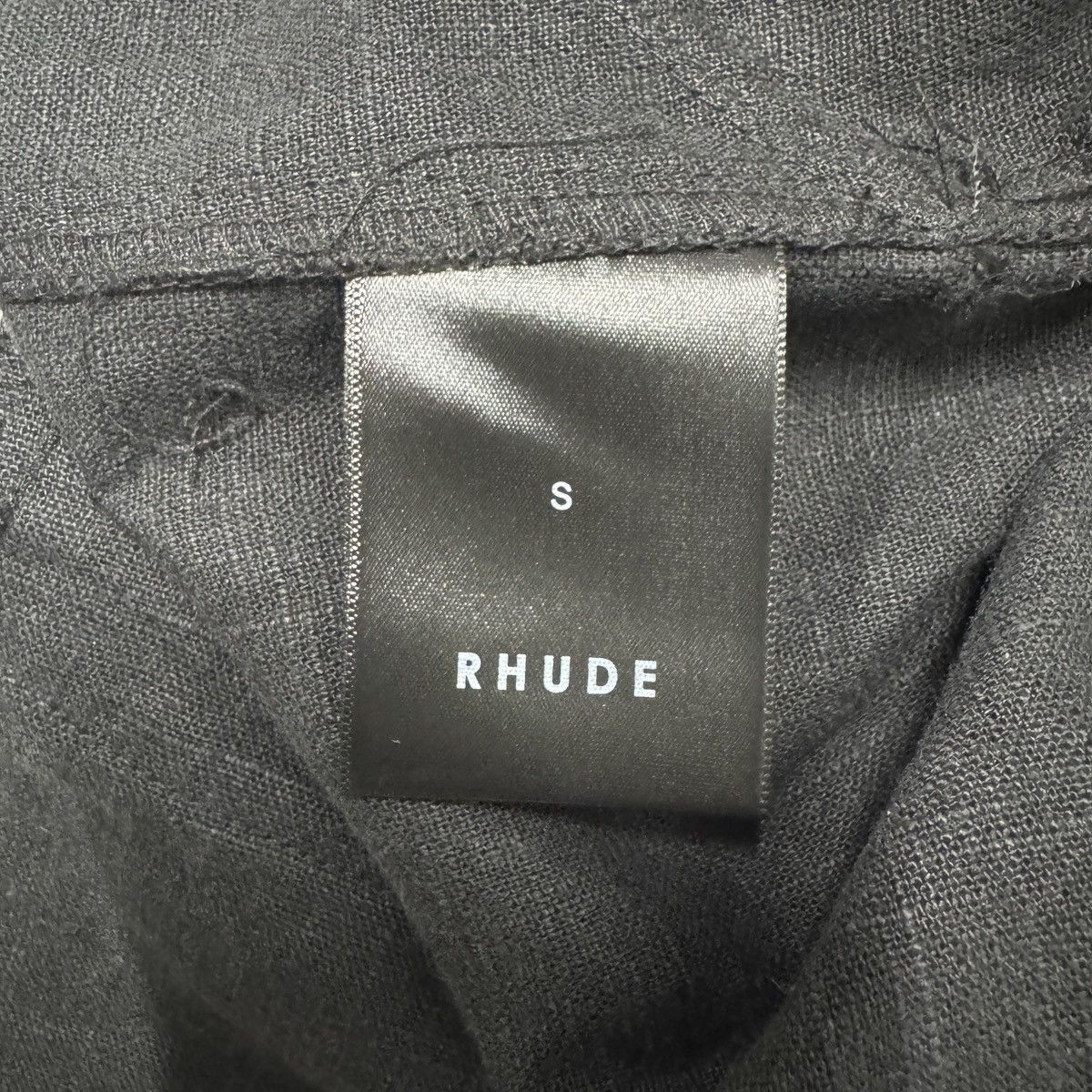 Rhude Rhude Linen Cargo Pants In Black RRP £635 Size US 30 / EU 46 - 8 Thumbnail