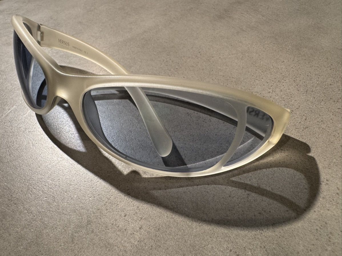 Versus Versace Versus Versace White Blue Lens Sunglasses - Model 1085 Size ONE SIZE - 6 Thumbnail