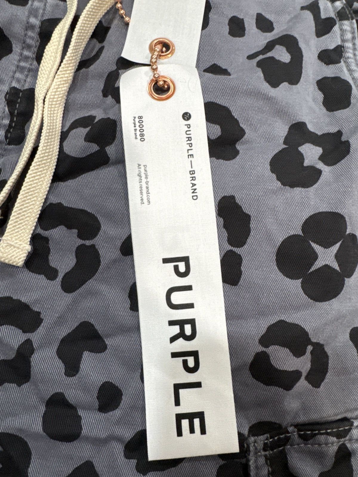 Purple Brand Purple Leopard Cargo Pants Size US 40 / EU 56 - 12 Thumbnail