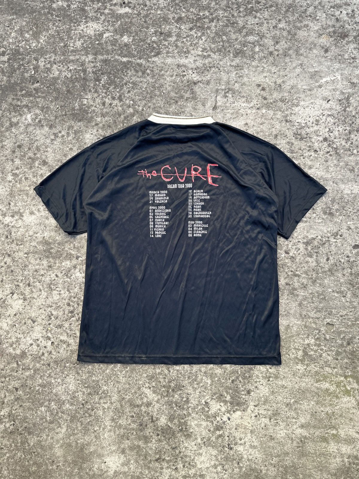 The Cure Tour 2000 Vintage T-shirt Streetwear Rock Tee XL