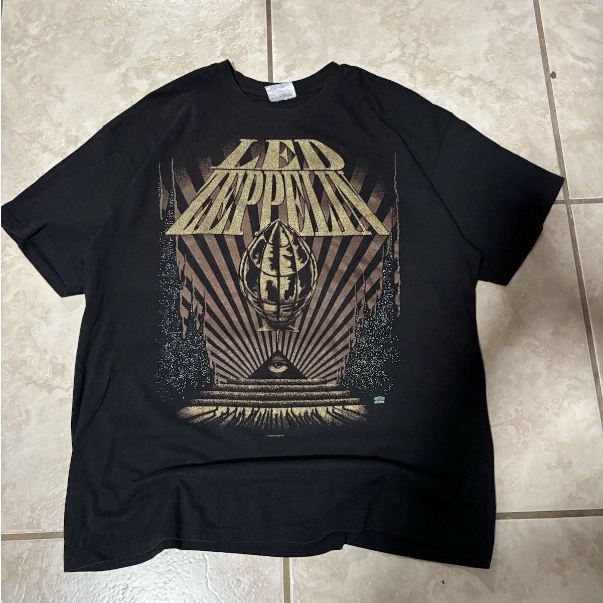 Hanes Early 90s Hanes Ultraweight Led Zeppelin | Grailed