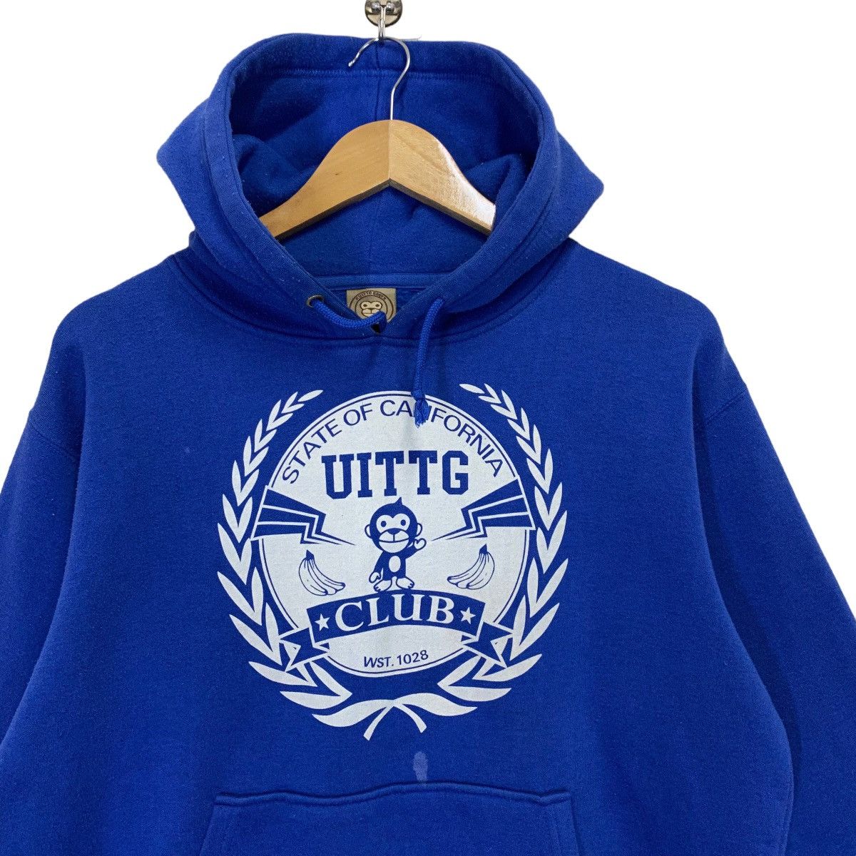 Japanese Brand UITTG CLUB BIG LOGO HOODIE Size US M / EU 48-50 / 2 - 4 Thumbnail
