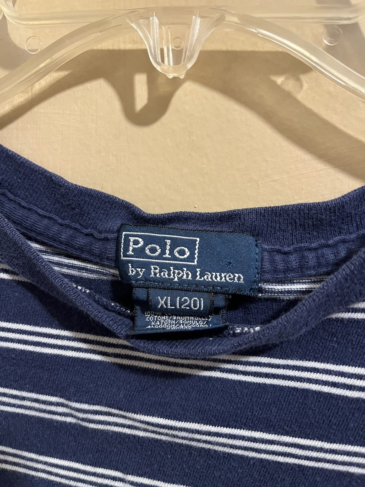 Polo Ralph Lauren × Vintage Vintage Polo Ralph Lauren striped tee Size US M / EU 48-50 / 2 - 3 Thumbnail