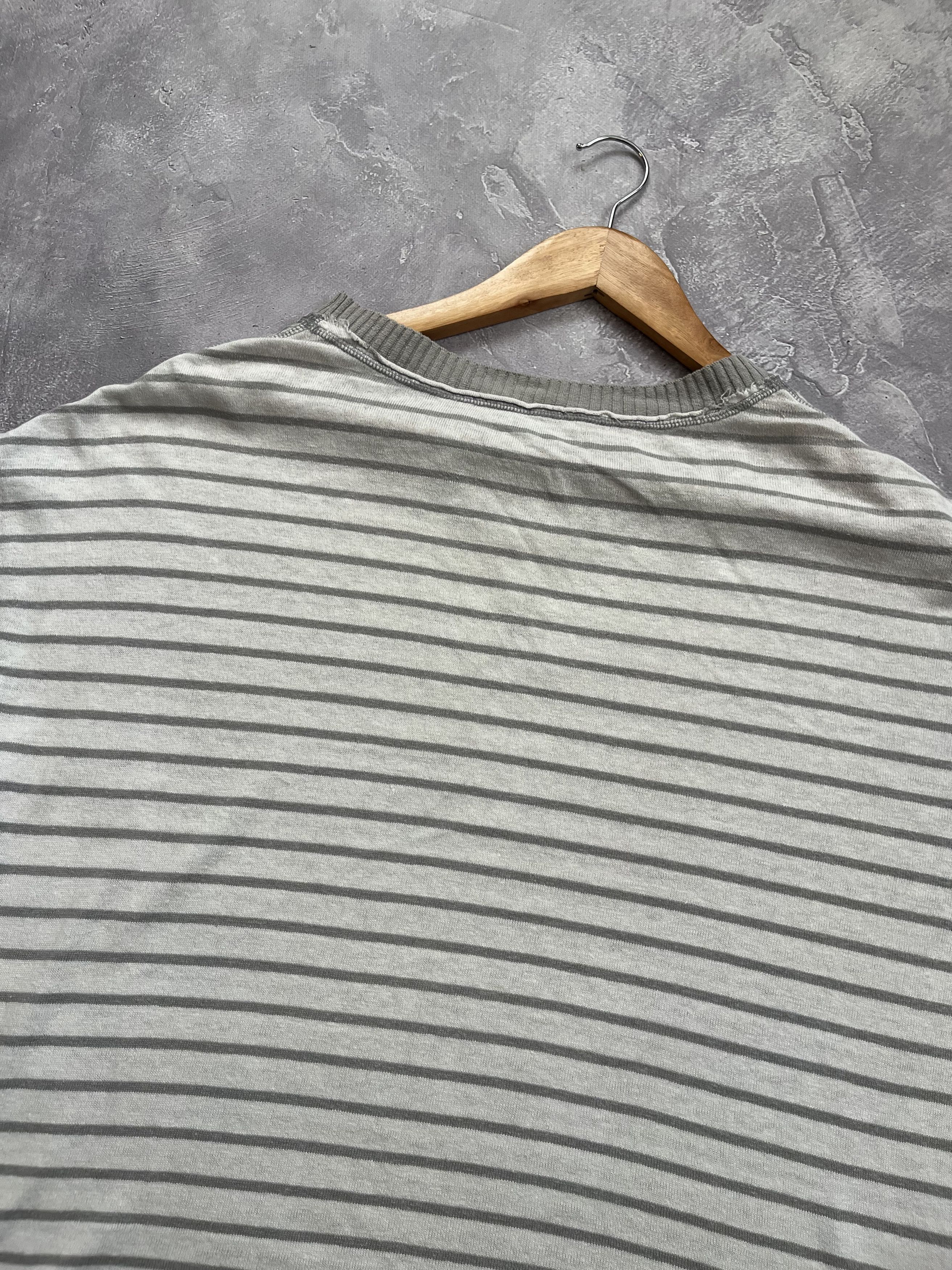 OSKA OSKA Hemp Cotton Oversized Tunic Striped Lagenlook Top Size M / US 6-8 / IT 42-44 - 8 Thumbnail