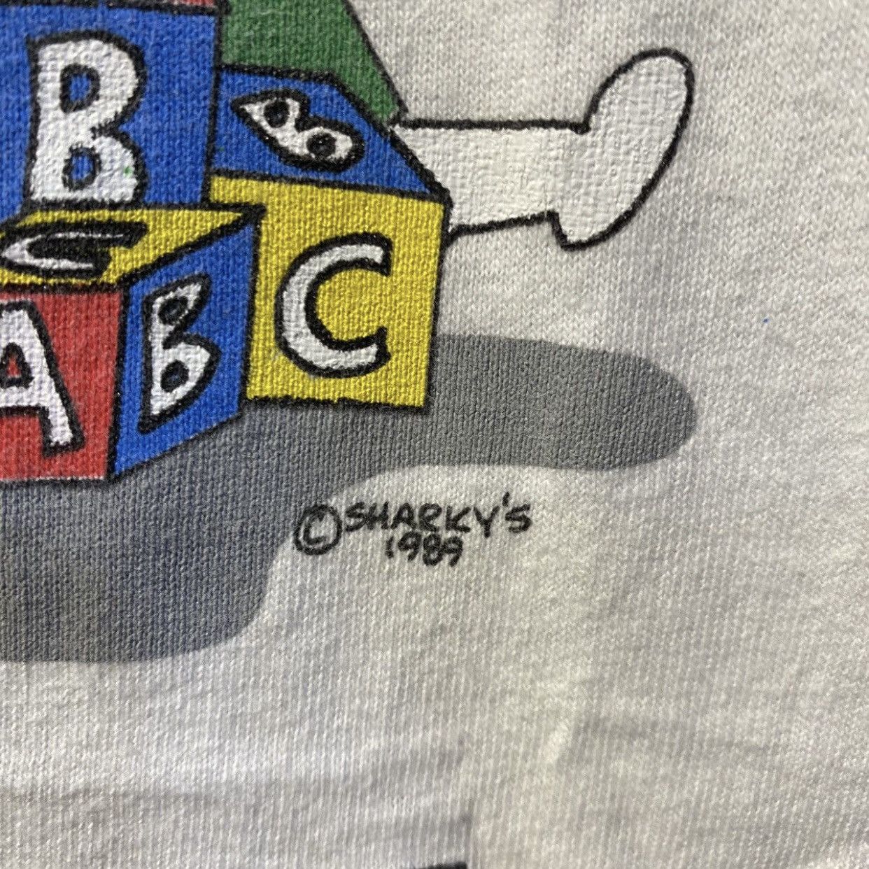 Vintage VINTAGE 1989‼️The Greatest Grandpa By Sharky’s Tee Size US L / EU 52-54 / 3 - 4 Thumbnail