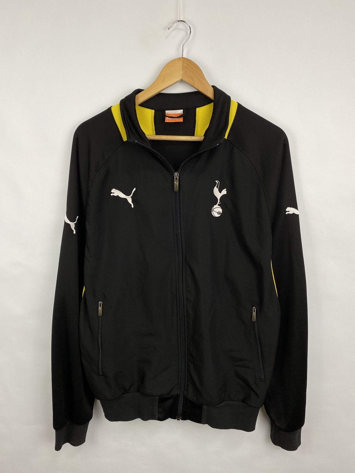 Puma Vintage Tottenham Puma Zip Hoodie Jersey Rare Retro Hype Y2K Size US L / EU 52-54 / 3 - 3 Thumbnail
