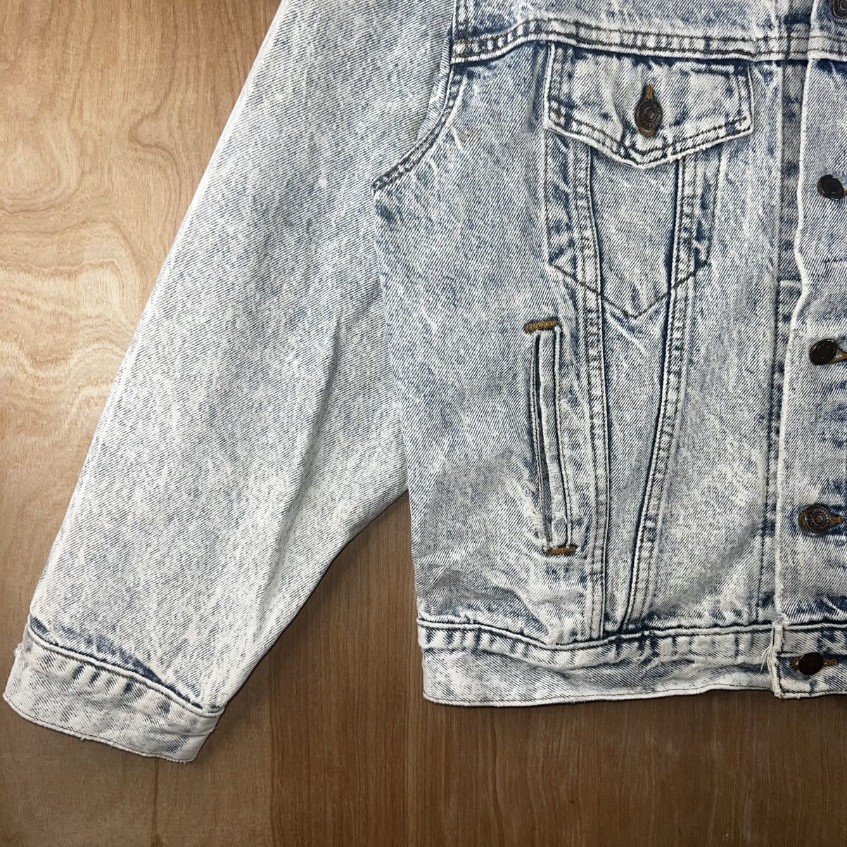 Levi's VINTAGE 70s LEVI’S TRUCKER JACKET DENIM USA MADE ACID WASH Size US M / EU 48-50 / 2 - 7 Thumbnail