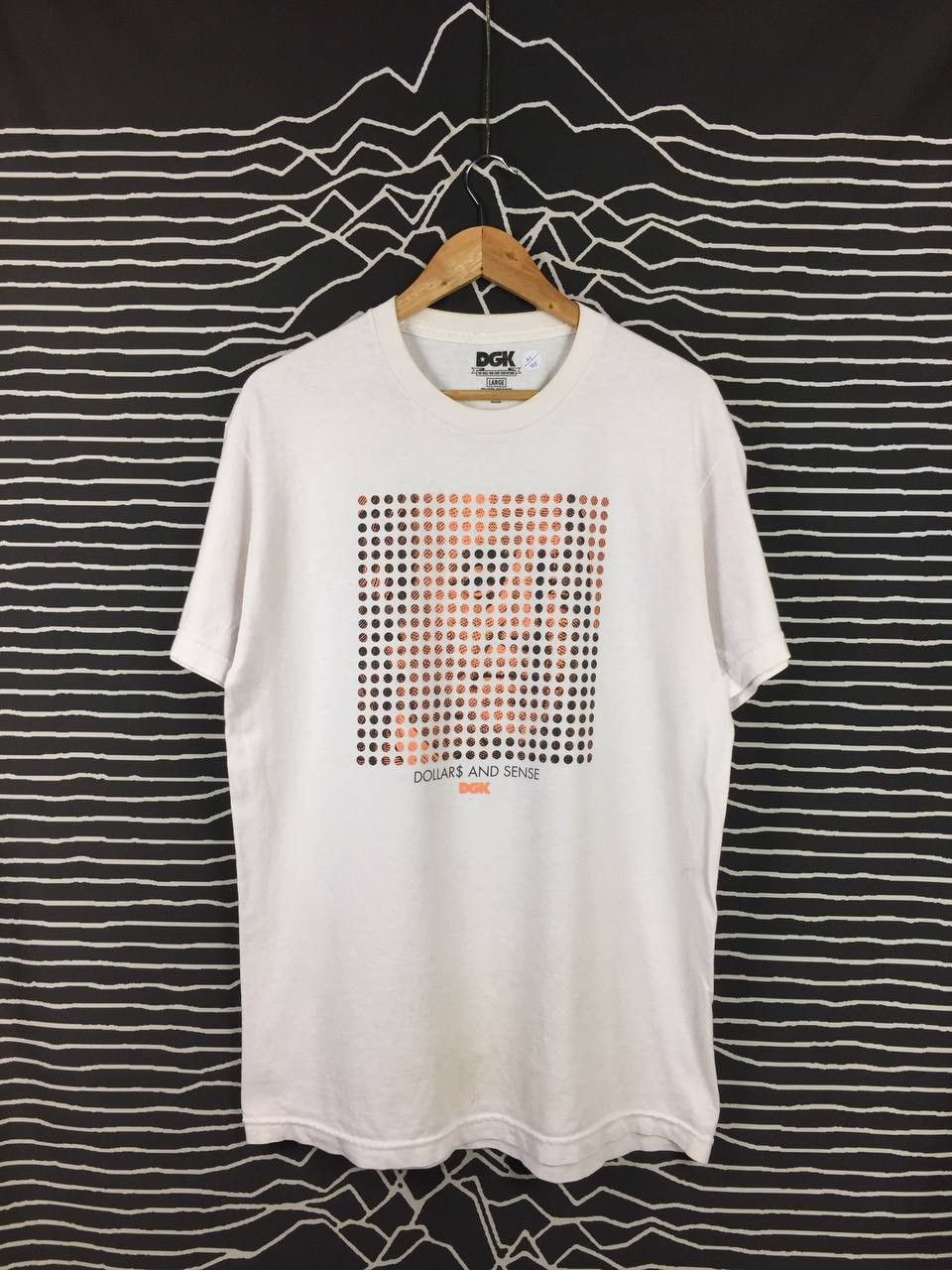 DGK × Vintage DGK Dirty Ghetto Kids Dollars & Sense Graphic Tee Size US L / EU 52-54 / 3 - 1 Thumbnail