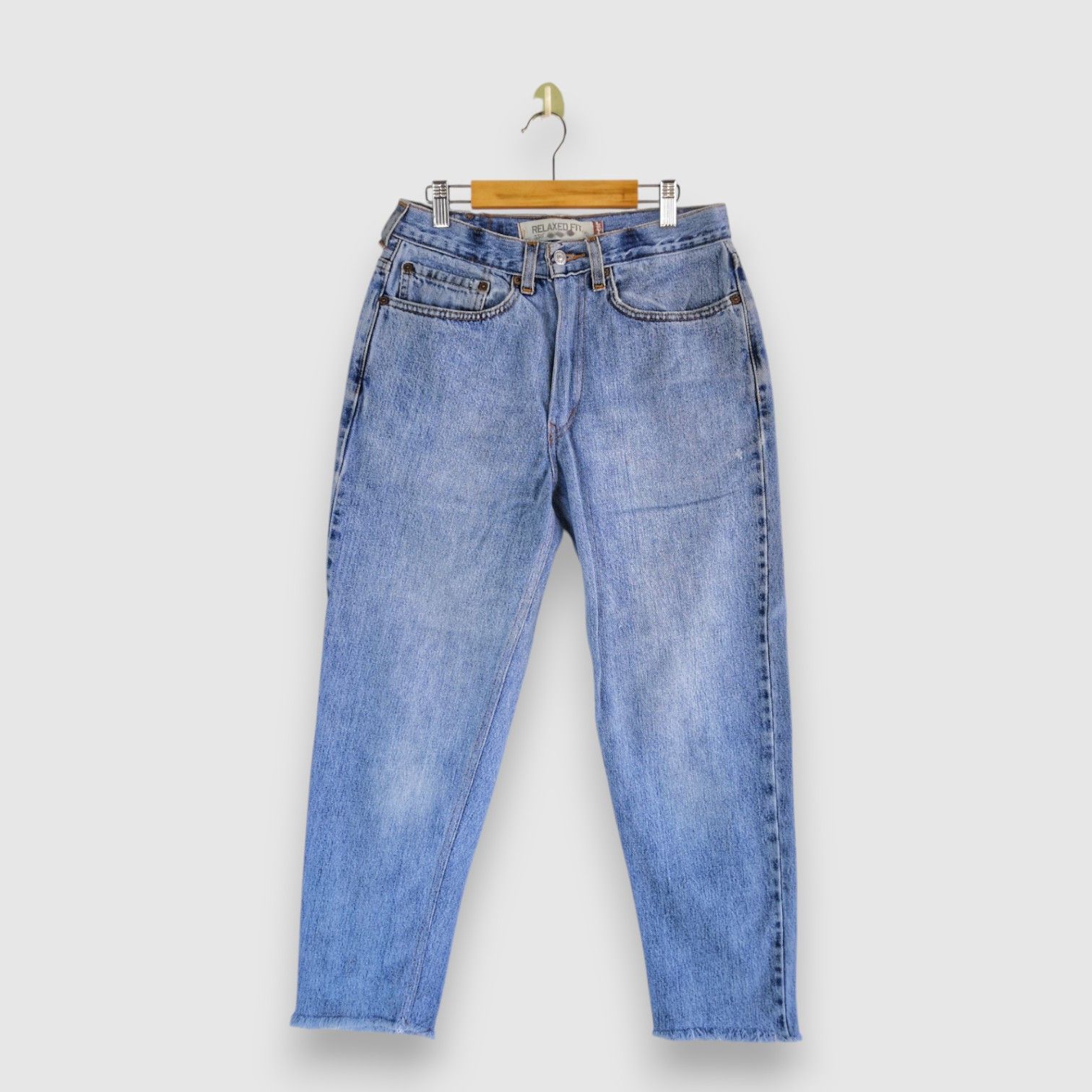 Levi's Vintage 90s Levis 550 Light Wash Jeans Levi's Sunfaded Denim Size 26" / US 2 / IT 38 - 1 Thumbnail