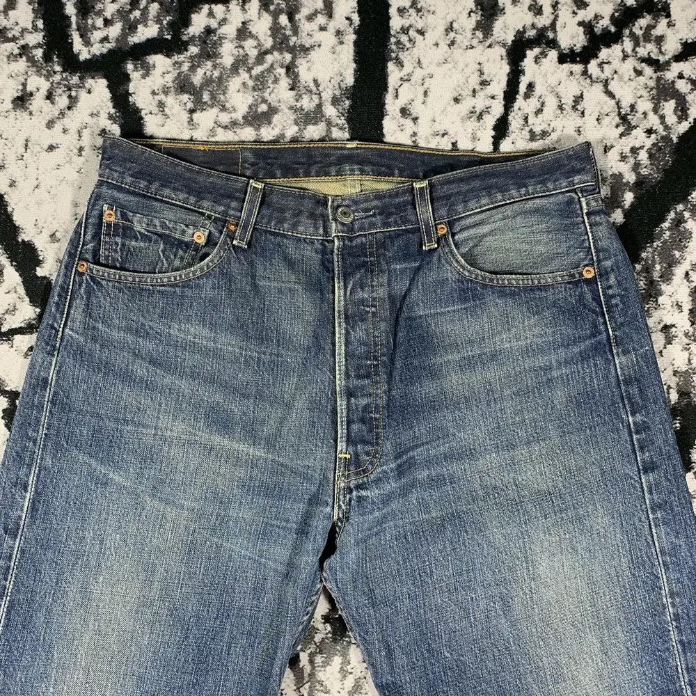 Levi's × Levi's Vintage Clothing × Vintage Vintage LEVIS STRAUSS 501 W34 L32 Jeans Pants Straight 00s Size US 34 / EU 50 - 3 Thumbnail