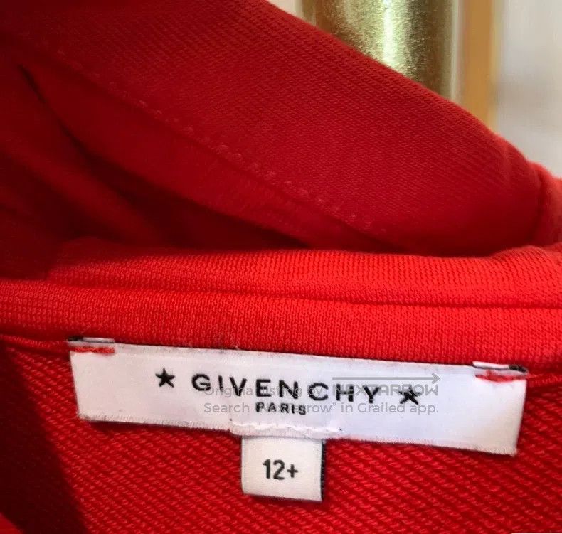 Givenchy Givenchy Fleece Lined Sweatshirt with Dog Head - Fleece Li Size US S / EU 44-46 / 1 - 7 Thumbnail