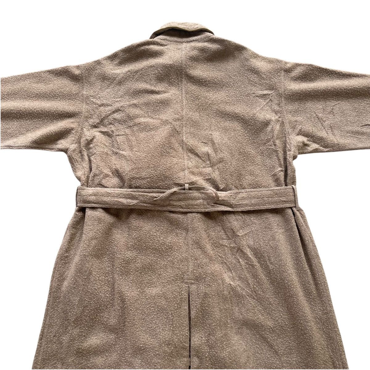 Yohji Yamamoto 💰BINDING OFFER 💰 VINTAGE YS YOHJI YAMAMOTO WOOL TRENCH COAT Size XL / US 12-14 / IT 48-50 - 7 Thumbnail