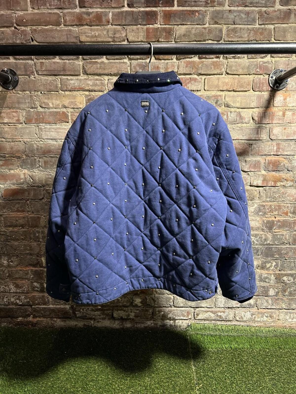 Supreme Supreme x B.B Simon RhineStone Carpenter Jacket Blue Sz. XL Size ONE SIZE - 2 Thumbnail