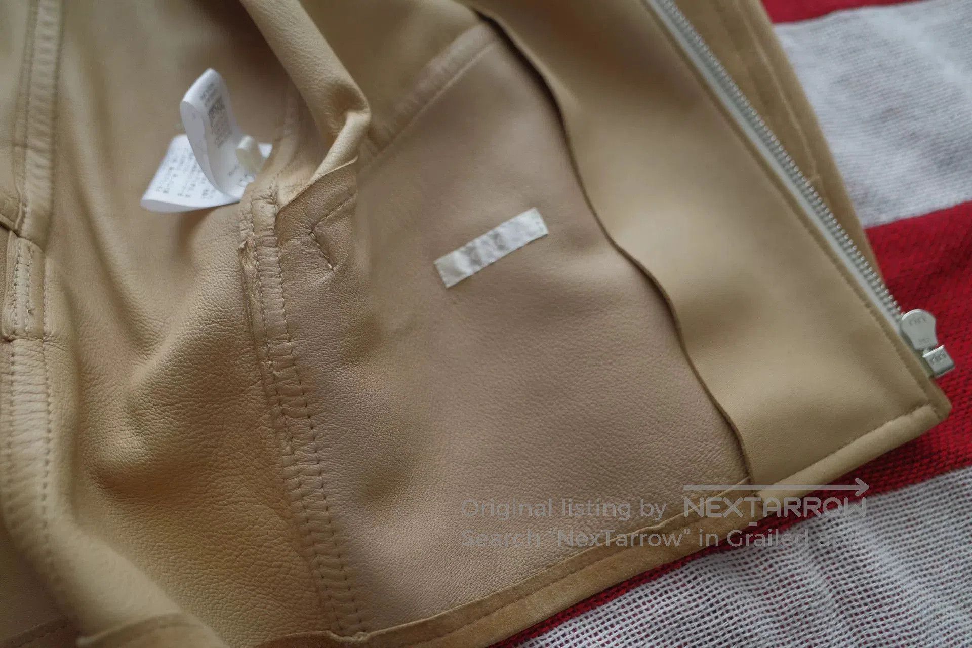 Comoli Comoli Sheepskin Leather Jacket. Size US M / EU 48-50 / 2 - 7 Thumbnail
