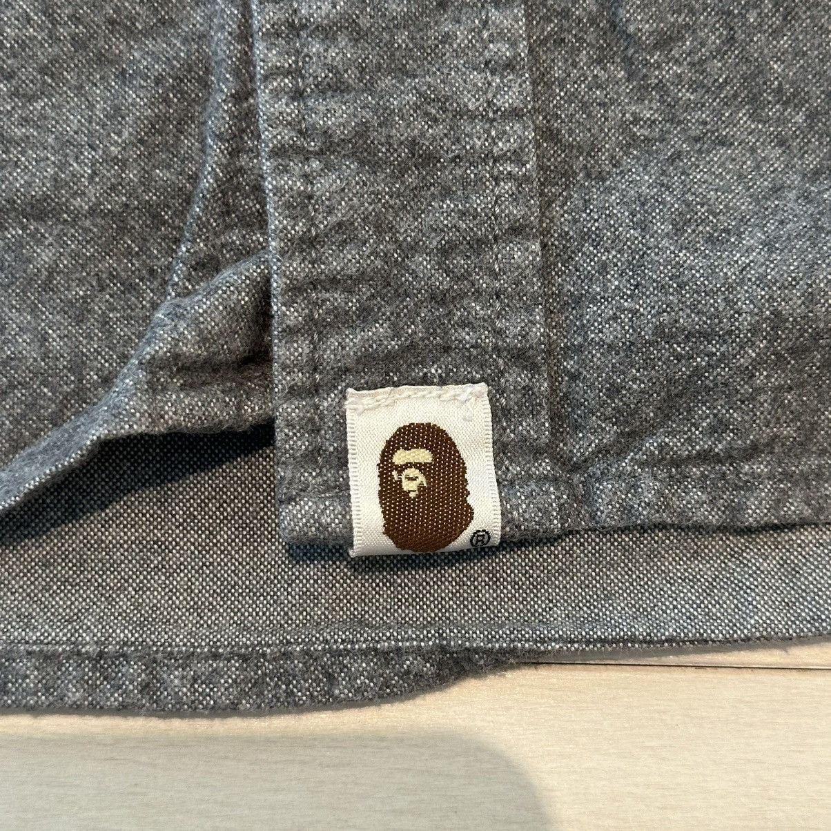 Nigo BAPE FLANNEL LONG SLEEVES BUTTON BTD SHIRT S Size US S / EU 44-46 / 1 - 5 Thumbnail