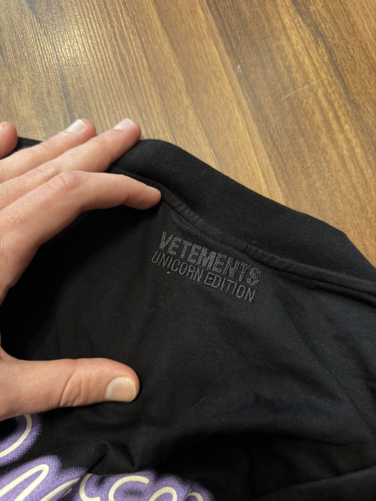 Vetements Vetements Unicorn Black Tee Size US XS / EU 42 / 0 - 3 Thumbnail