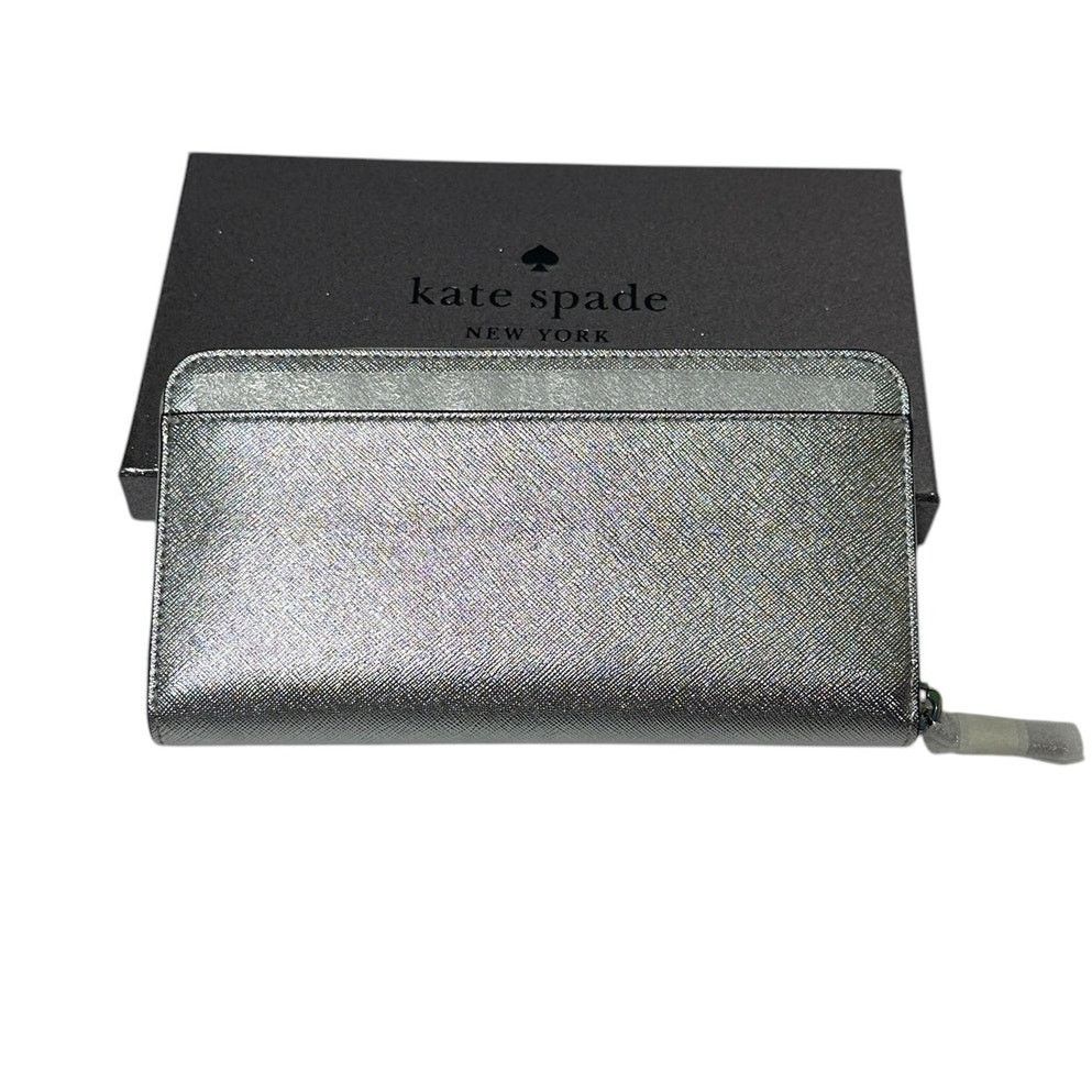 Kate Spade Kate Spade Kenzie Boxed Metallic Large Continental Wallet Size ONE SIZE - 3 Thumbnail