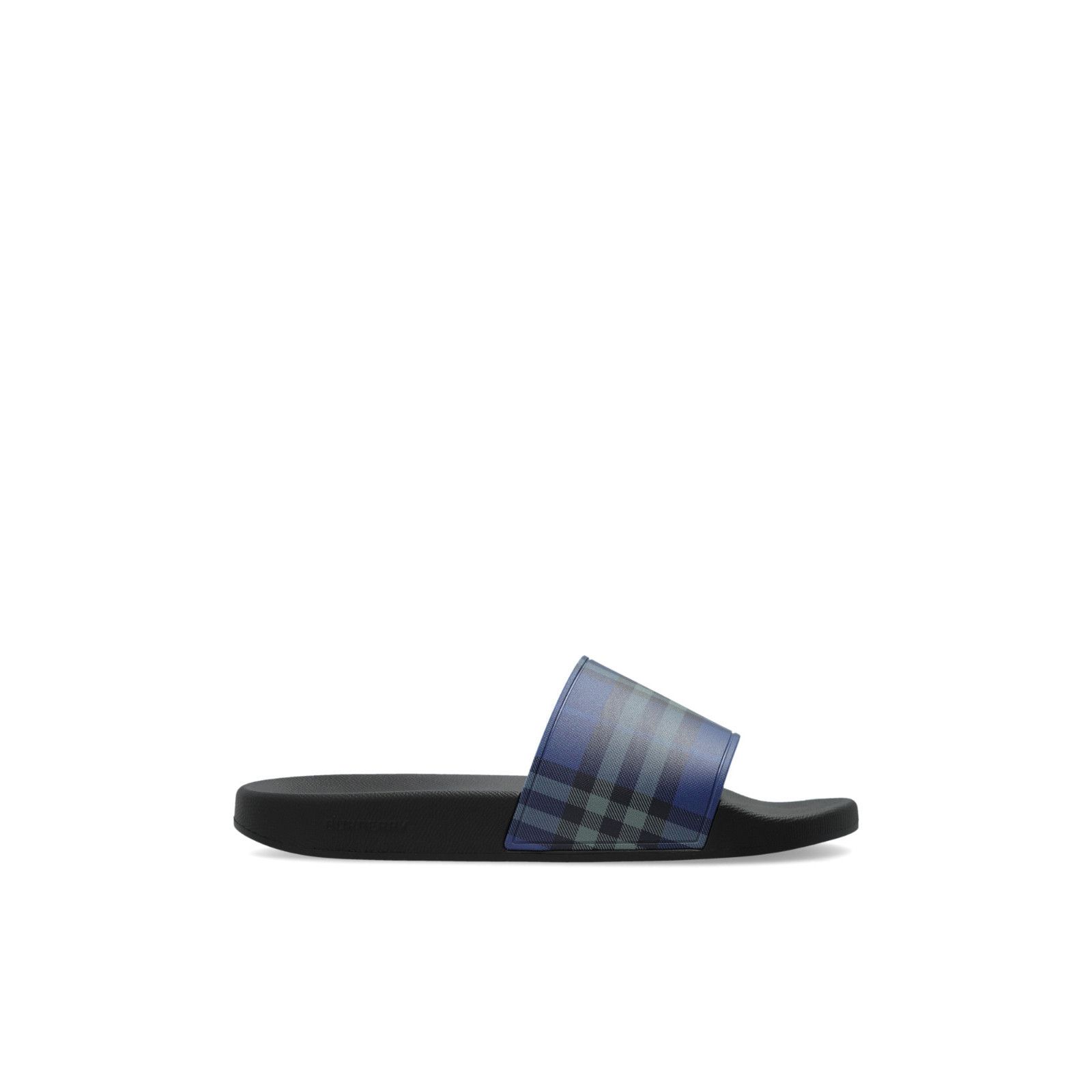 BURBERRY River Blue Rubber Flip Flops New & Authentic (Men's