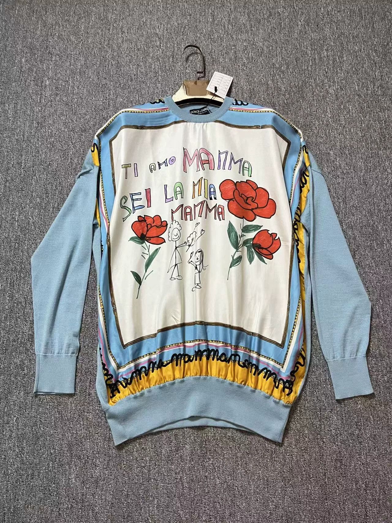Dolce & Gabbana Dolce&Gabbana Cashmere Silk Sweatshirt Size XS / US 0-2 / IT 36-38 - 1 Thumbnail