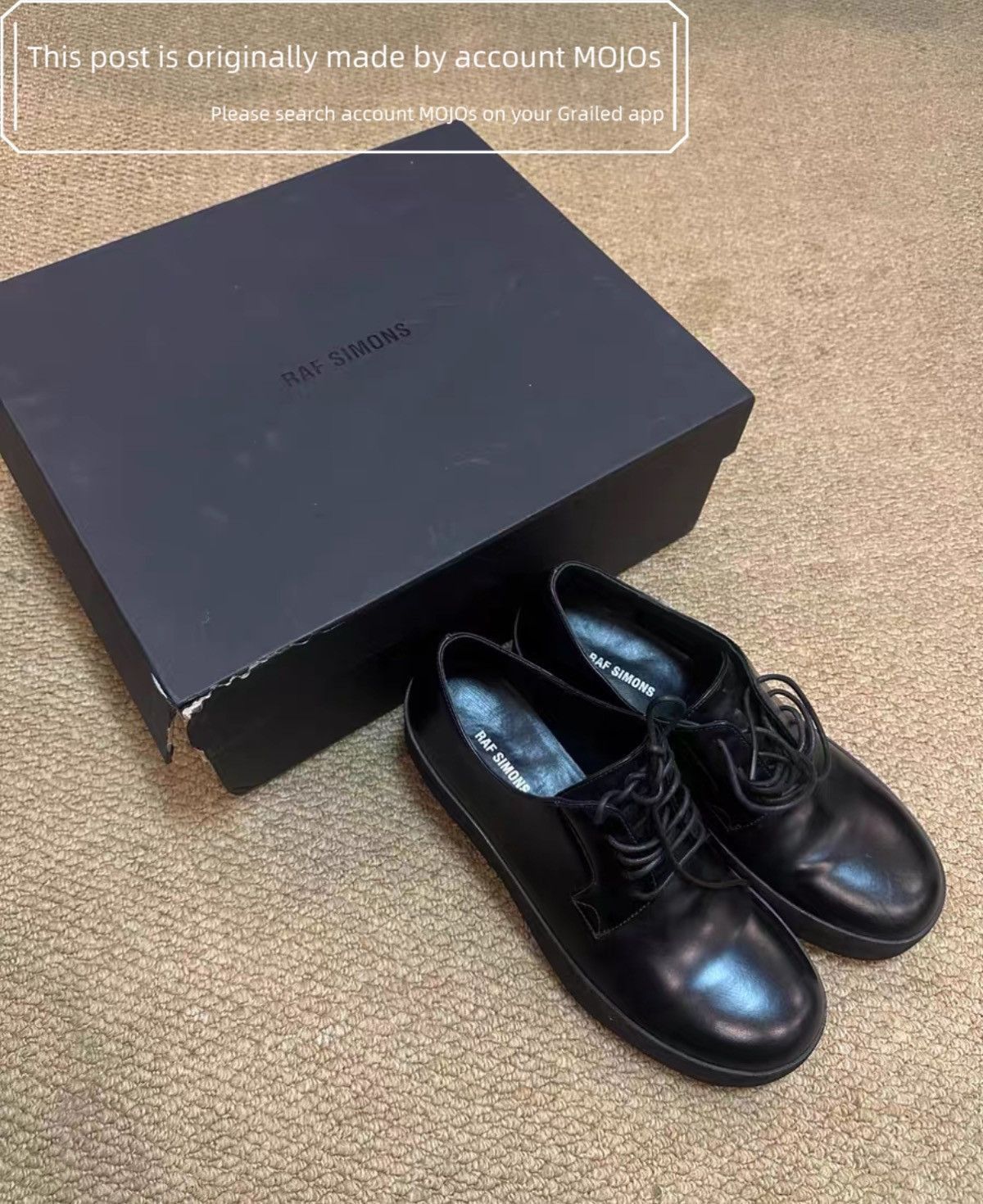 Raf Simons Sz 40 Raf Simons 23SS Thick Bottom Derby mojos1720 Size US 7 / EU 40 - 2 Thumbnail