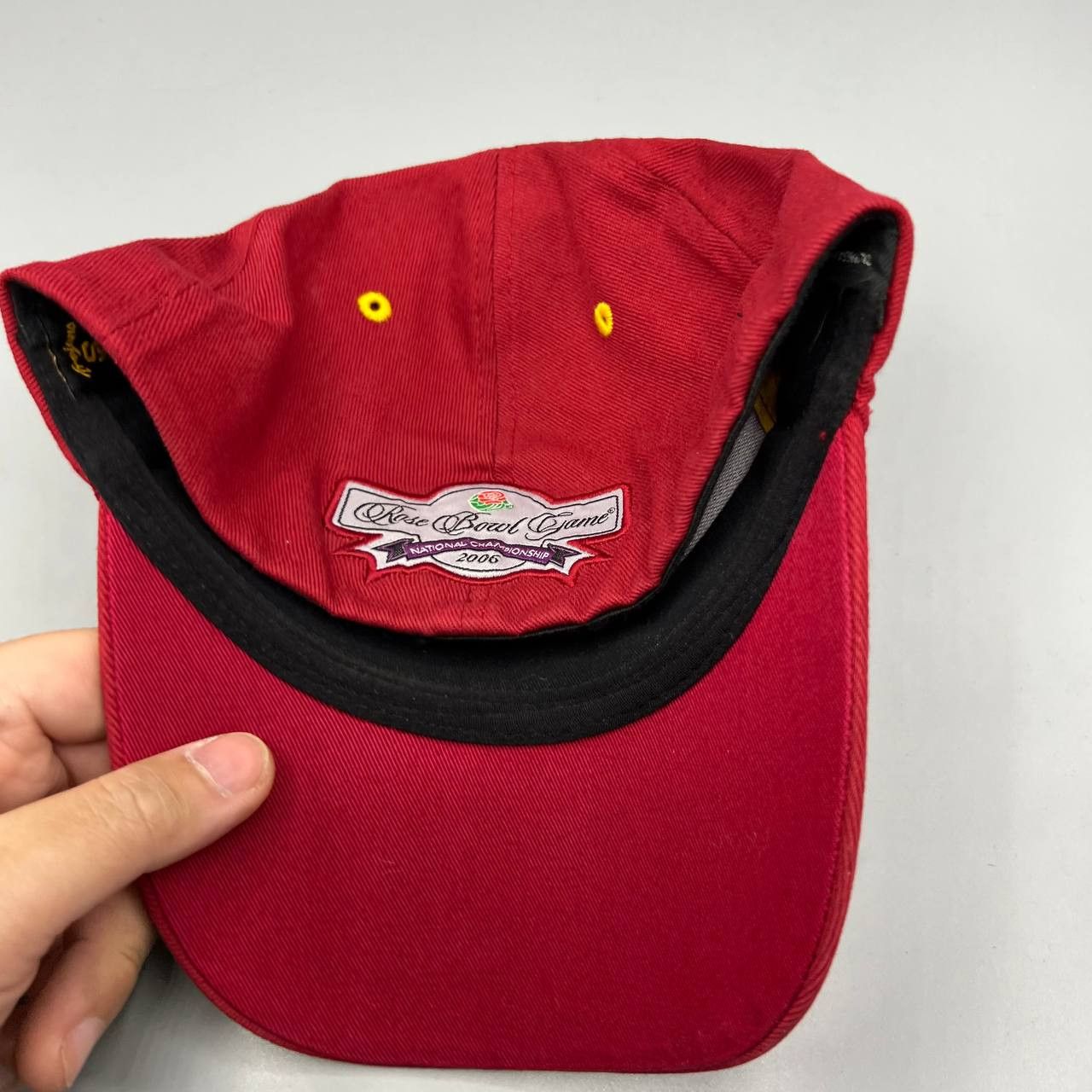 Other USC Trojans Hat Men Rose Bowl Game Stretch Fitted Cap M-L Size ONE SIZE - 6 Thumbnail