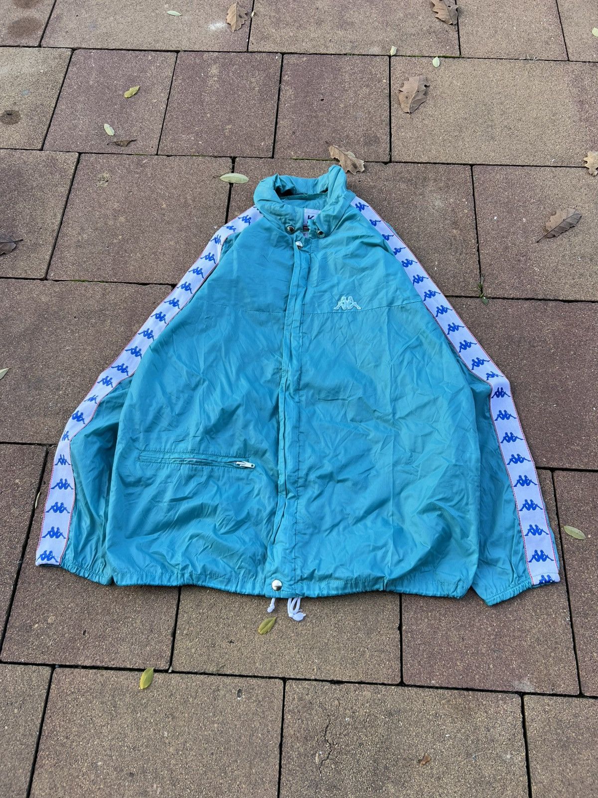 Kappa Vintage Kappa Y2K Hype 90s Nylon Rare Windbreaker Jacket Size US S / EU 44-46 / 1 - 1 Thumbnail