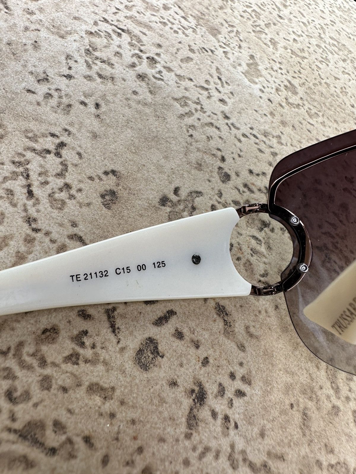 Trussardi Trussardi Sunglasses White TE 21132 Size ONE SIZE - 6 Thumbnail