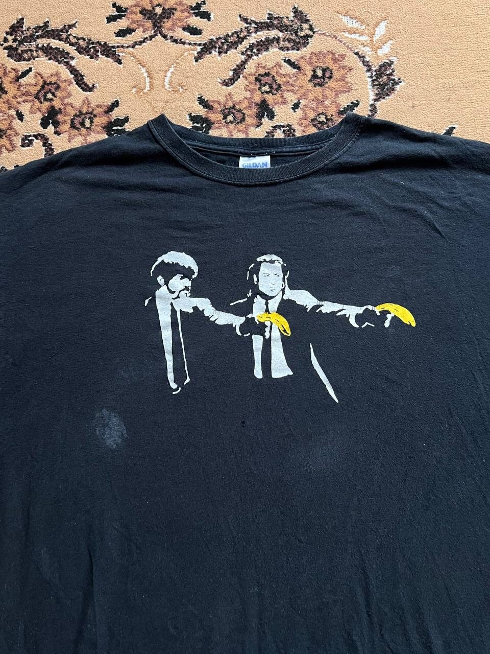 Other Vintage Pulp Fiction Shirt XL Movie Banana Guns Tarantino Size US XL / EU 56 / 4 - 2 Thumbnail