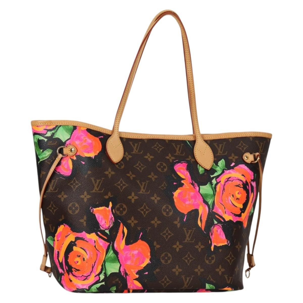 Louis Vuitton Louis Vuitton Neverfull Tote Limited Edition Monogram Roses Size ONE SIZE - 1 Thumbnail