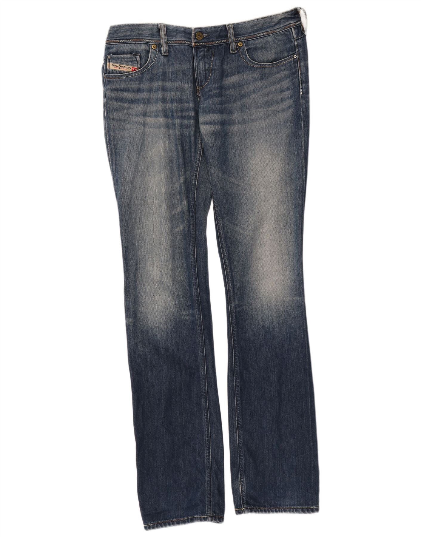 Diesel Womens Bootcut Jeans W30 L34 Blue Size 42" / US 20 - 1 Thumbnail