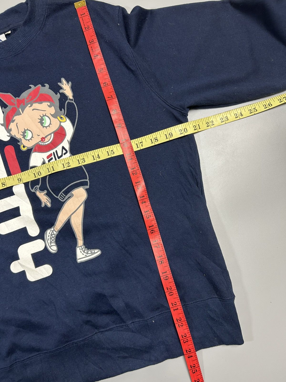 Fila Fila Collab Betty Boop Sweatshirt Size M / US 6-8 / IT 42-44 - 8 Thumbnail