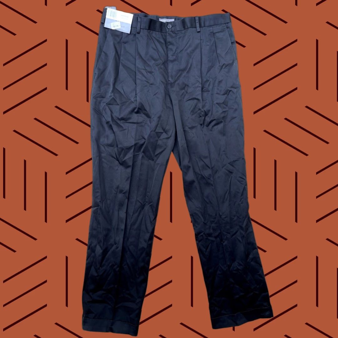 Dockers Dockers Collection Pants 36x32 Black Dress Pants NWT Innovation Men's 36 Black Size US 36 / EU 52 - 1 Thumbnail