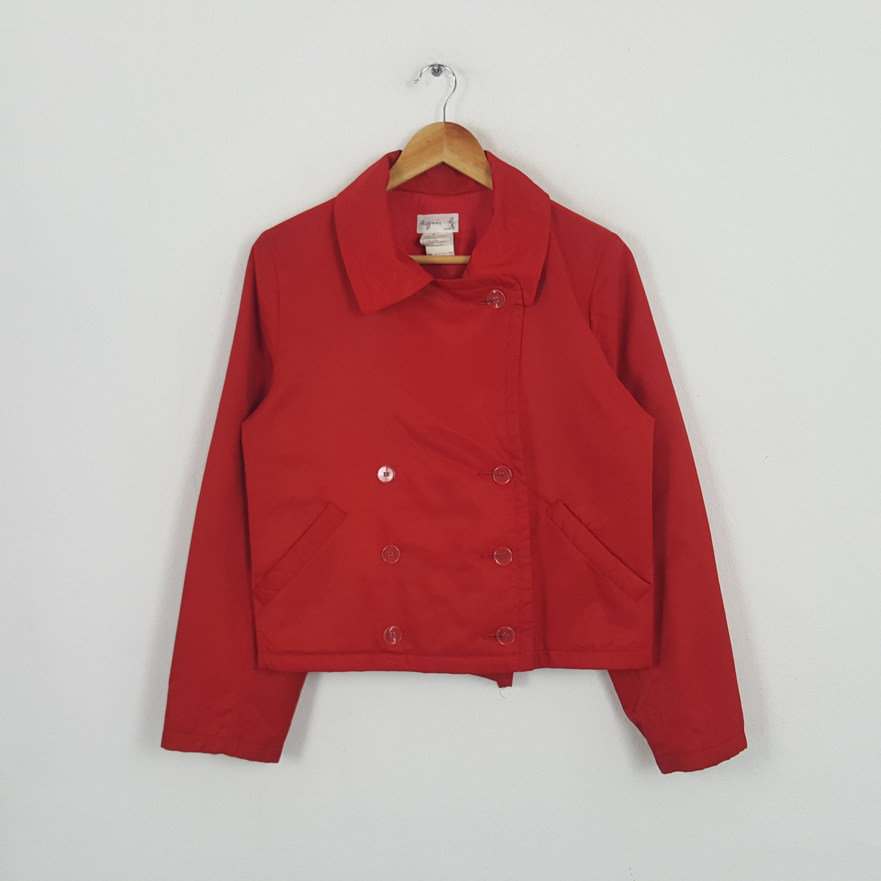 Vintage × agnes b. Vintage Agnes B. Designer Brand Blazer Jacket Size S / US 4 / IT 40 - 1 Thumbnail