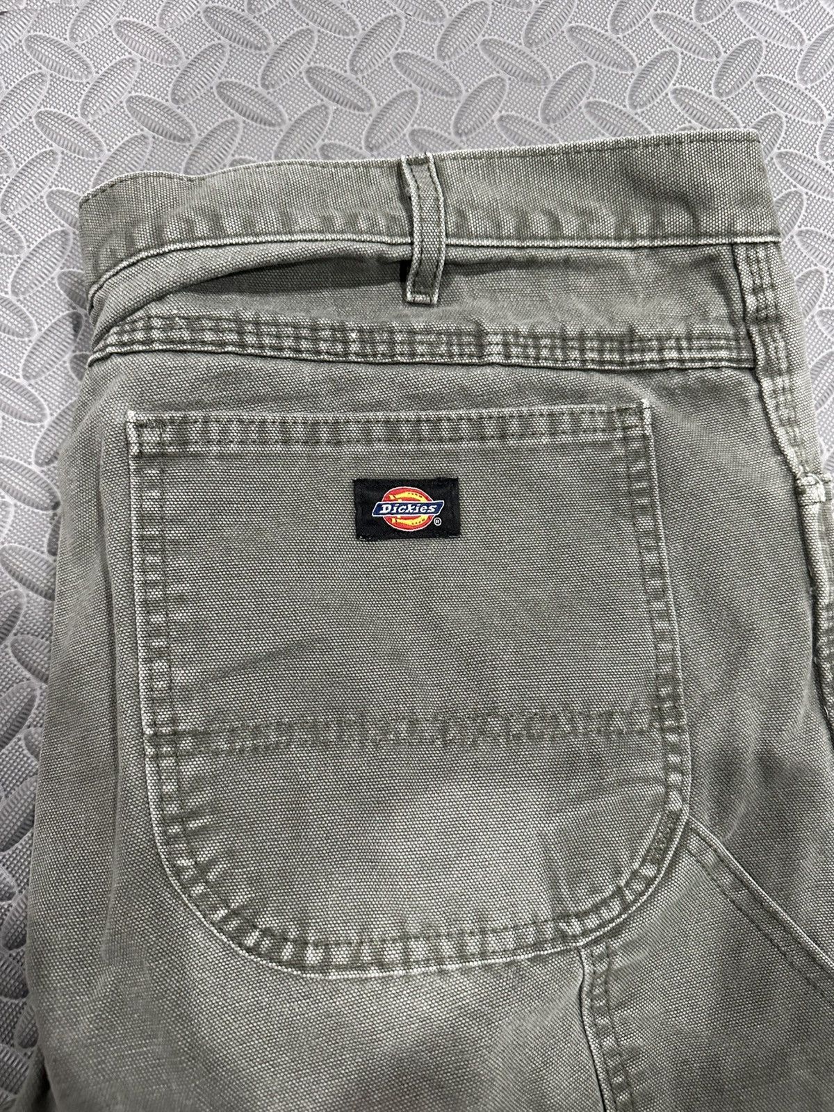 Dickies Dickies Carpenter Pants Faded Olive Green Canvas 38x30 Size US 38 / EU 54 - 5 Thumbnail