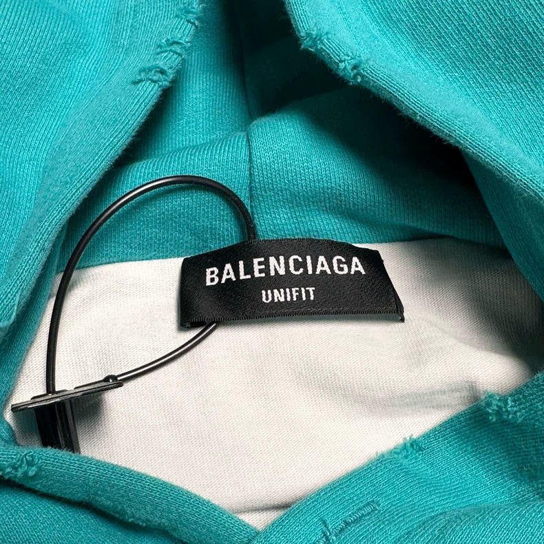 Balenciaga Balenciaga The lake green destroys the double layer to mak Size US XXS / EU 40 - 3 Thumbnail