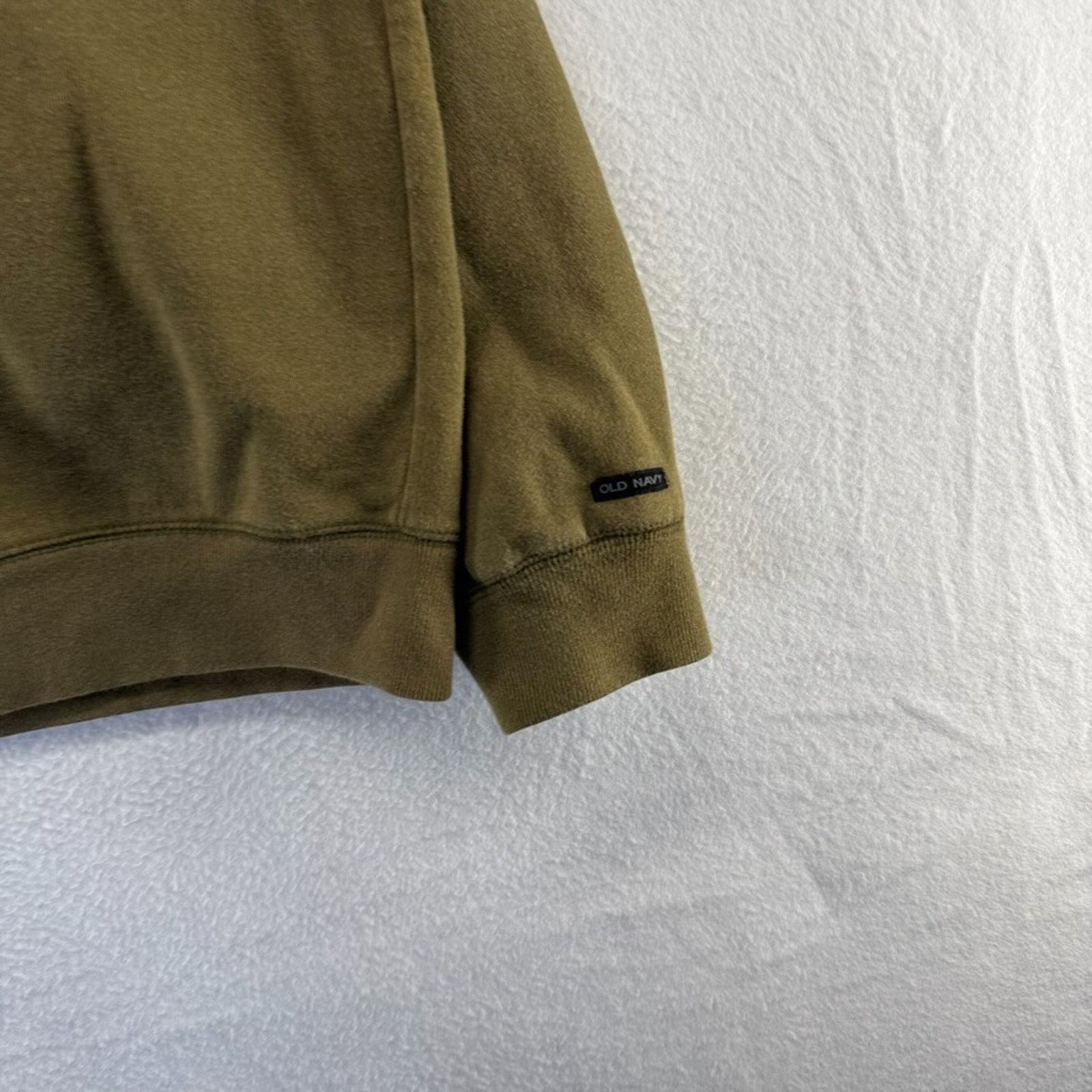 Old Navy × Vintage Vintage Old Navy Sweatshirt Men's 2XL Green Faded Crewnec Size US XXL / EU 58 / 5 - 2 Thumbnail