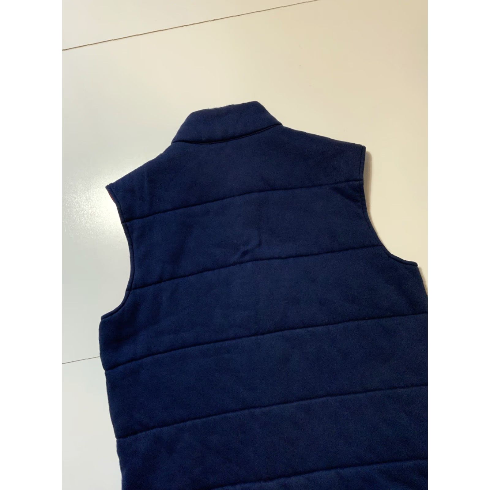 Polo Ralph Lauren VINTAGE Polo Ralph Lauren Navy Blue Pony Logo Quilted Puffer Vest Jacket XL Men Size US XL / EU 56 / 4 - 4 Thumbnail
