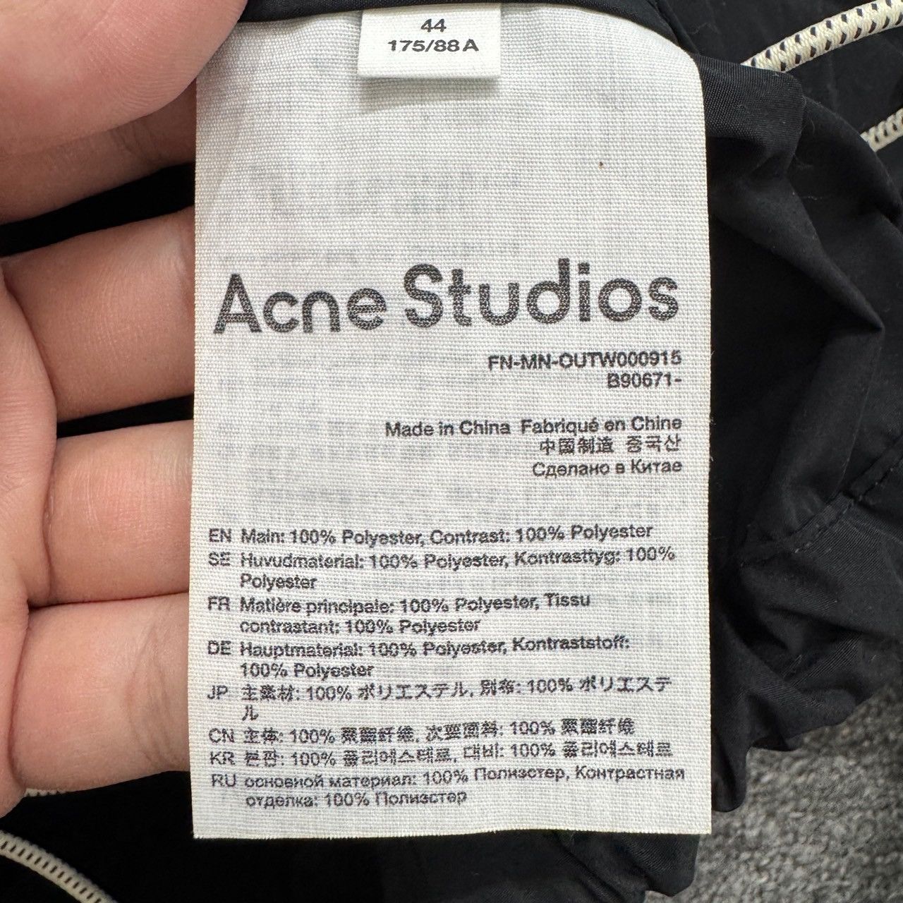 Acne Studios Acne studios Bow collage jacket jacket Nextarrow-2412 Size US S / EU 44-46 / 1 - 7 Thumbnail