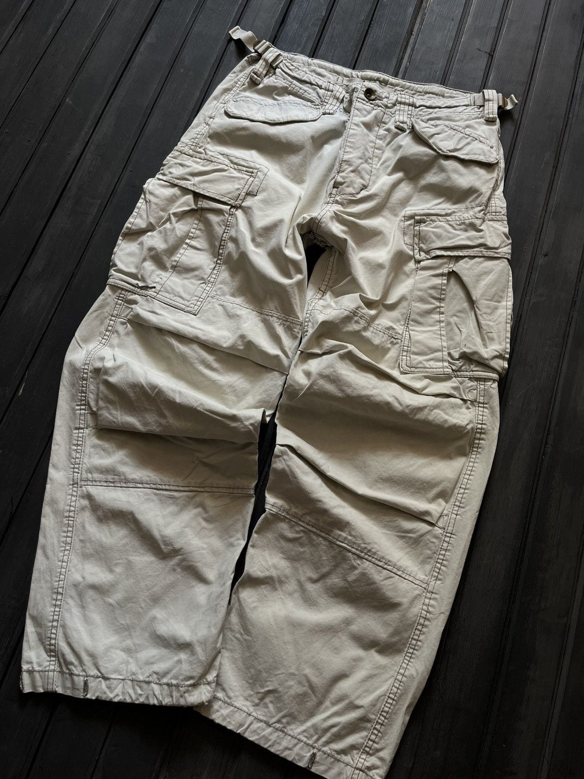 Hysteric Glamour VINTAGE 💥HYSTERIC GLAMOUR RICK OWENS STYLE BAGGY JEANS 90S Size US 32 / EU 48 - 7 Thumbnail